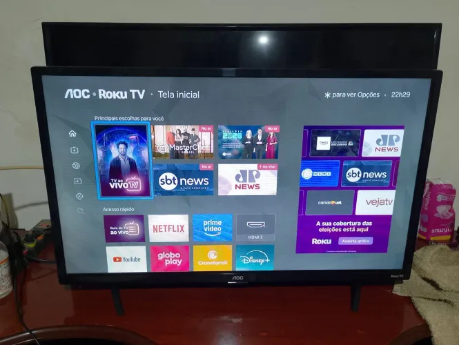Tv AOC Roku 32 polegadas 