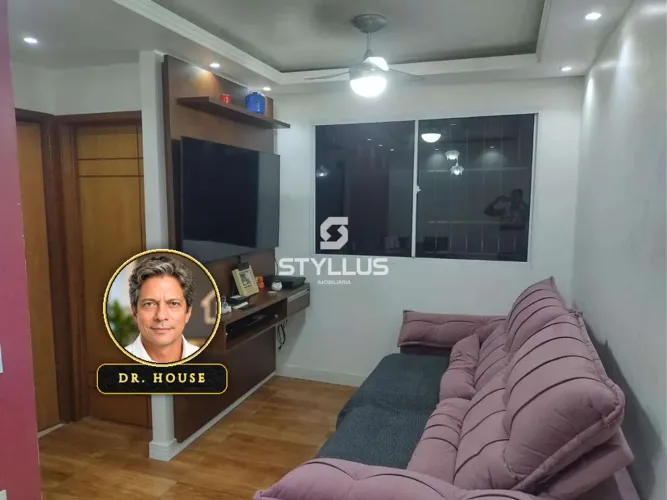 Apartamento Térreo com 2 Quartos em Del Castilho! M29H