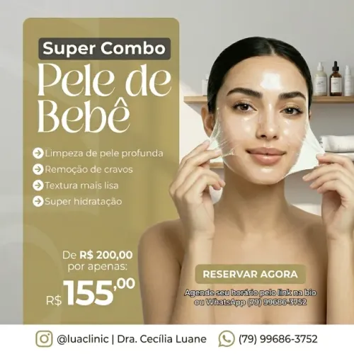 LIMPEZA DE PELE
