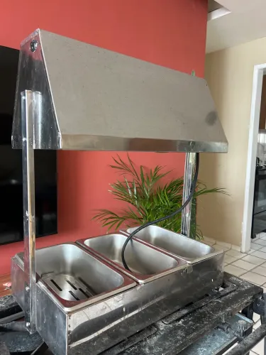Conservador de Fritura 3 Cubas 9l