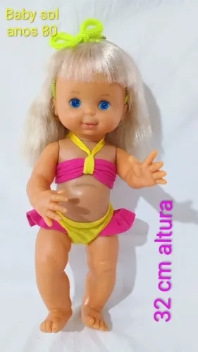 Relíquia** anos 80 Baby sol da marca estrela