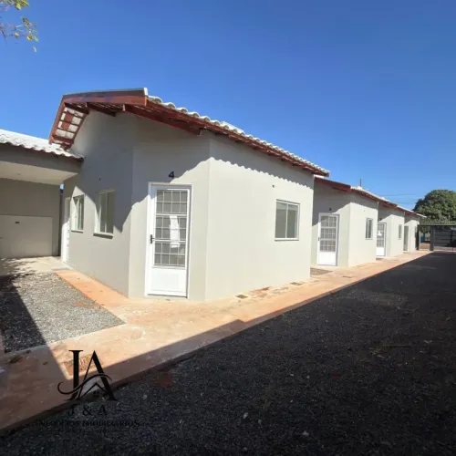 Casa em condomínio á venda com 2 quartos, bônus moradia no Nova Lima em Campo Grande - MS