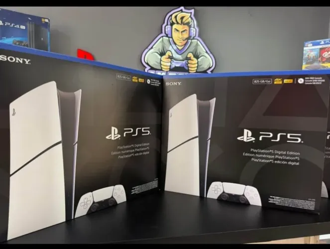 Ps5 Slim Mídia Digital Lacrado (LOJA FISICA JUNDIAI) 