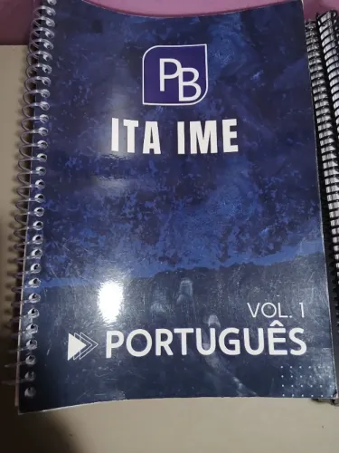 PORTUGUÊS PB ITA/IME COMPLETO (4 VOL.) | Similar exemplar do 1º Lugar da 1ª Fase ITA 2026