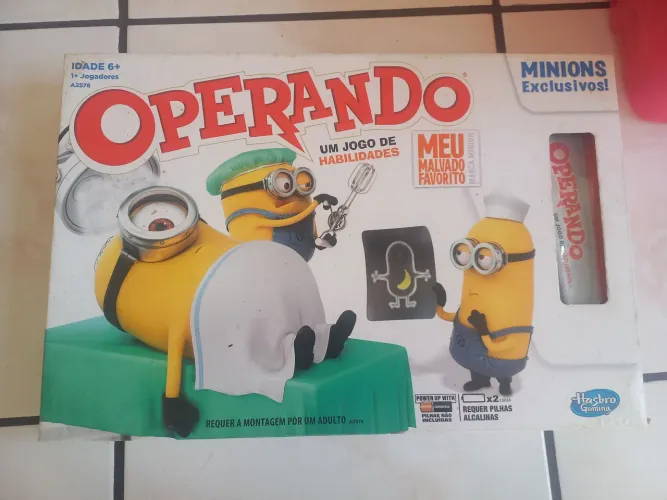 OPERANDO MINIONS | Jogo da Hasbro