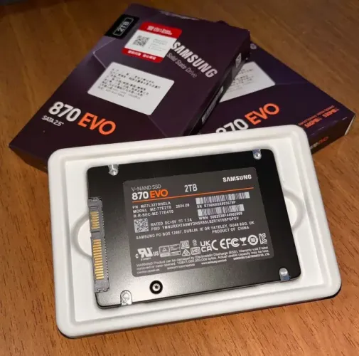SSD 2TB DA SAMSUNG 870 EVO **Aceito propostas**
