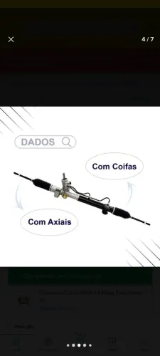 Caixa de direção hidráulica corsa frente de Montana 