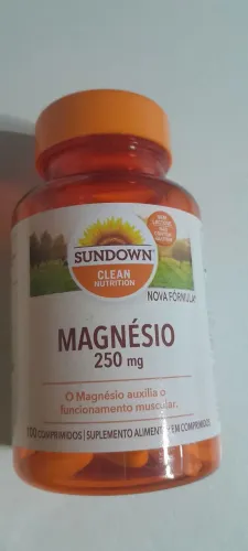 MAGNÉSIO 250 100 compridos