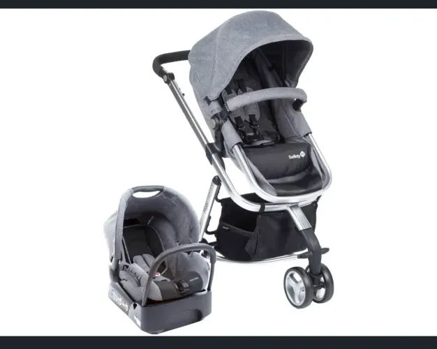 Vendo carrinho Travel System Mobi Trio Safety 1st 0 até 15kg USADO