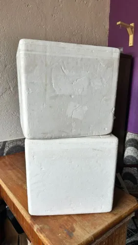 Caixas de isopor