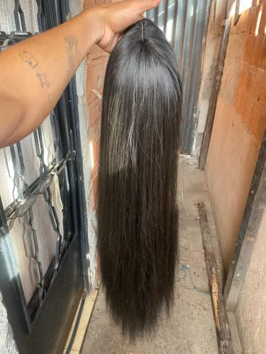 Lace wig preta 
