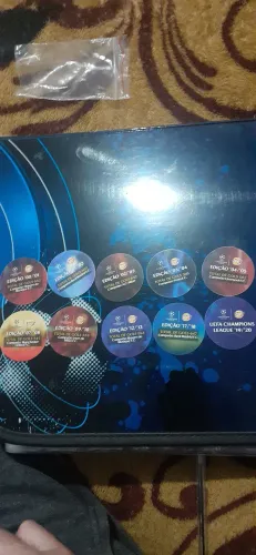 10 tazos Uefa  champeons legle sem repetir