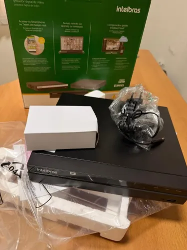 NVR 8 CANAIS INTELBRAS NVD-1408 - Novo na Caixa - Zeroooooooooooooo