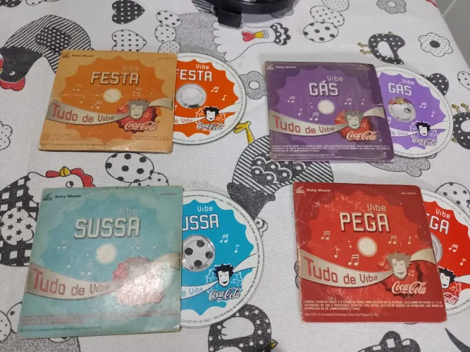 Cds da coca cola