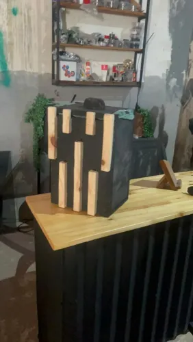 Lixeira de pinos