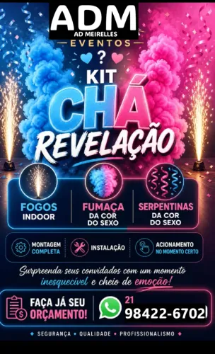Kit Chá Revelação 