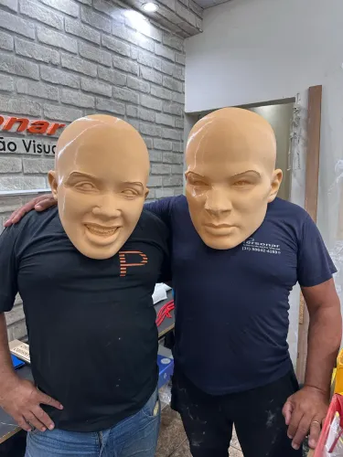 Capacete de personagem