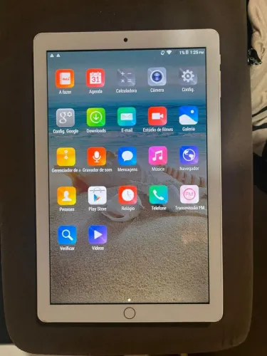 Tablet Mideatek  128gb pega Wi-Fi chip 
