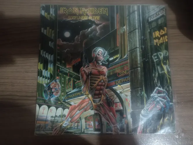 LP / Vinil Iron Maiden - Somewhere In Time (NÃO TESTADO)