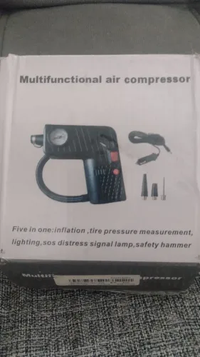 Compressor para carro e bicicleta e outra utilização 