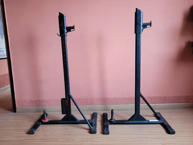Cavalete de musculação domyos rack 100