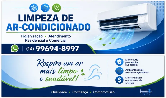 HIGIENIZAÇÃO DE AR CONDICIONADO RESIDENCIAL