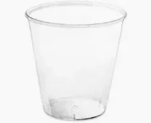 Copinho Acrílico para Doces 40ml Cristal Redondo - 20 unidades 
