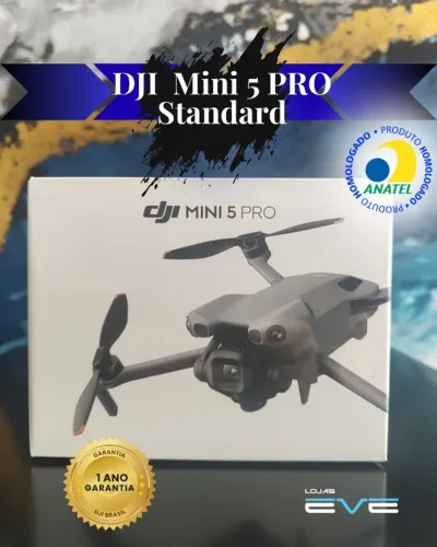 Drone DJI Mini 5 Pro Standard (Sem tela) BR - DJI065