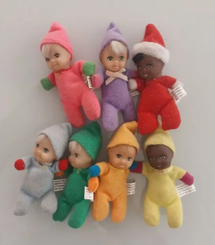 7 bonecas Fofoletes Estrela