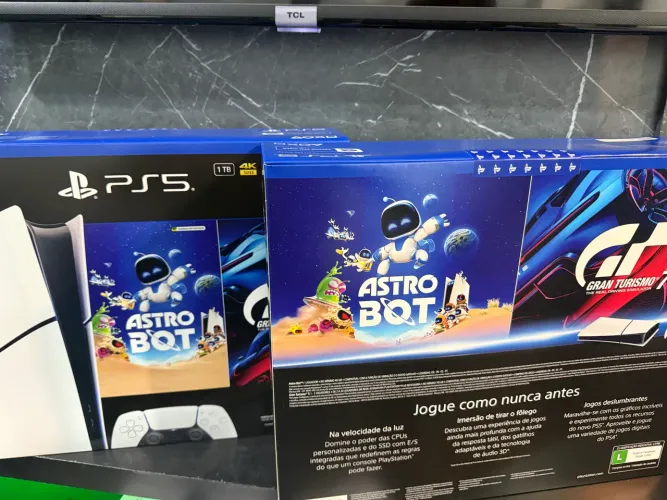 PlayStation 5 slim digital novo lacrado com 2 jogos 