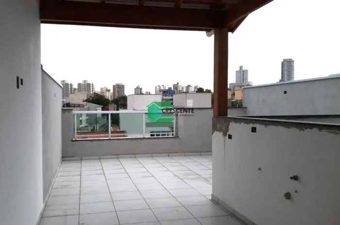 Cobertura nova sem condomínio para venda próximo ao Colégio Calvitti, Scarpelli, Santo And