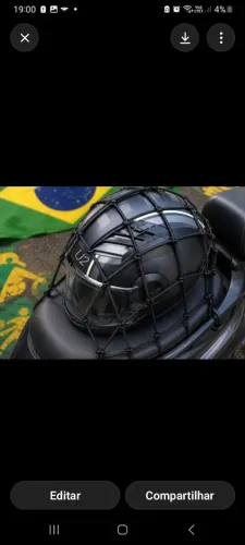 Estique pra capcete