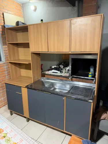 Balcão de pia cozinha completa
