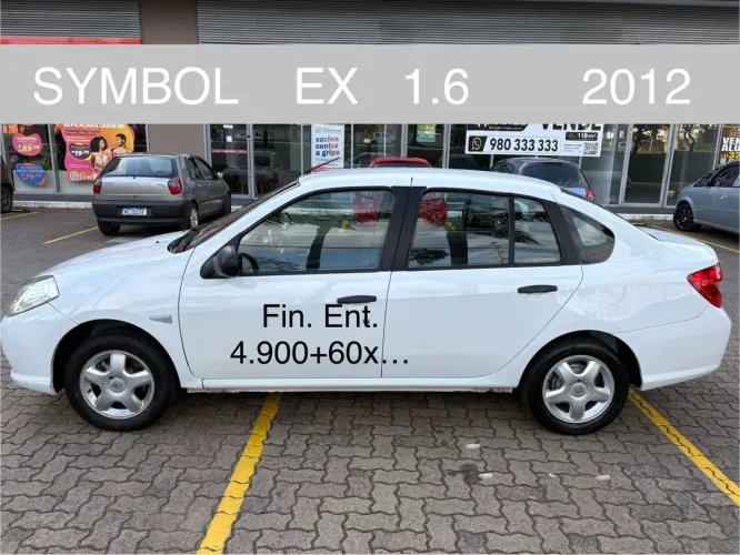 Renault Symbol Expression Hi-flex 1.6 16V 4P 2012