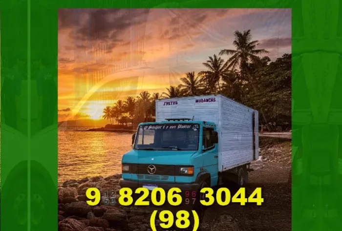 Frete para sua mudança em São Luís! Transporte rápido e seguro!