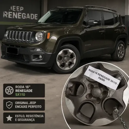 Roda 16? Jeep Renegade 5x110 - Original