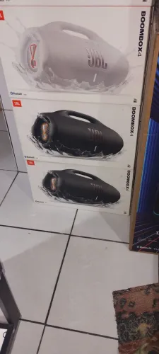 jbL boombox4 preta lançamento lacrada apenas 2.200 reais ZAP *90