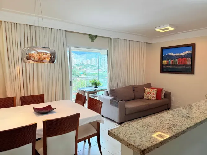 apartamento de 3 quartos com 2 vagas andar alto nascente no new park residencial clube