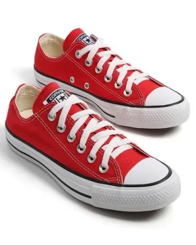 All Star - vermelho cano baixo