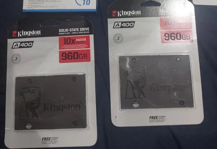 Ssd 960 gb kingston novo . ( Na caixa ) 