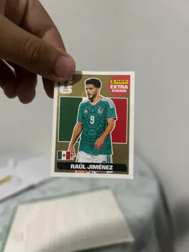 Figurinha Copa Raúl Jiménez Gold (Ouro)