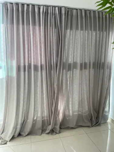 Cortinas de linho 