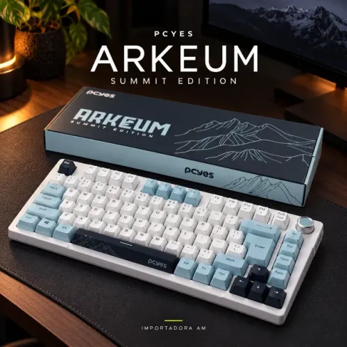 Teclado Mecânico Gamer PCYES Arkeum Summit Edition ? 1 Ano de Garantia!