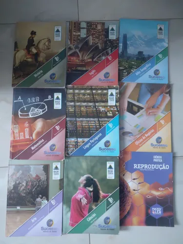 Livros NOVOS editora Sucesso 8°ano