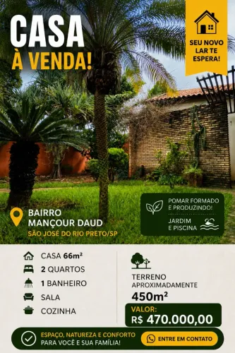 Casa/Mançour Daud 450m2