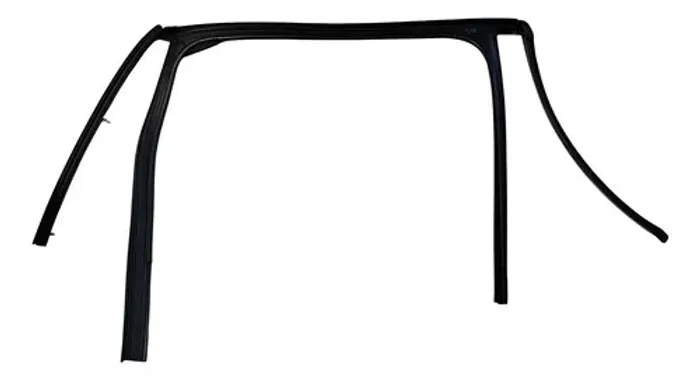 Canaleta Vidro Traseiro Esquerdo Vw Touareg 2013 2014 A 2018 Preto