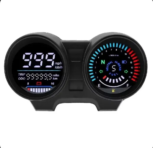 Painel Digital LED Titan 150/CG Fan 150-Velocímetro Moderno Exposição da engrenagem