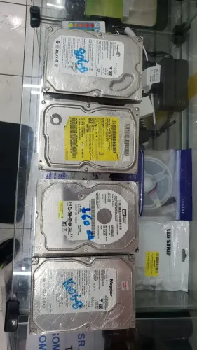 Kit com 39 HDs de 80 e 160 gb 