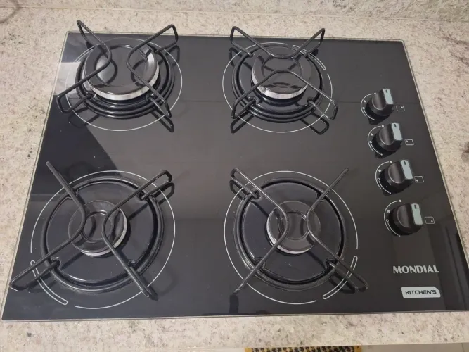 FOGÃO COOKTOP MONDIAL 4 BOCAS