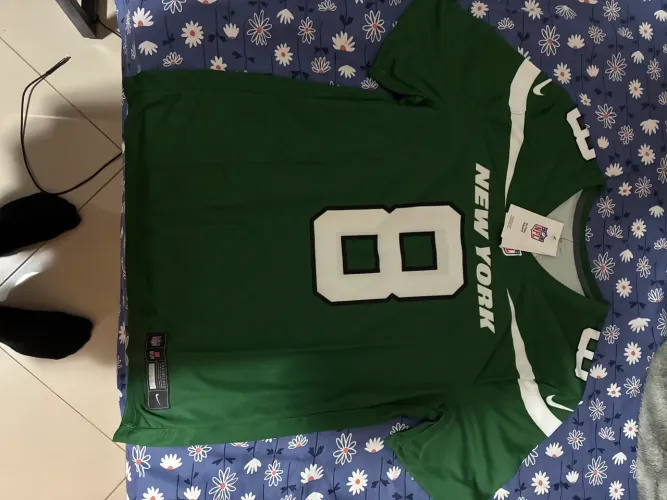 Camiseta Nike New York Jets Aaron Rodgers n° 8